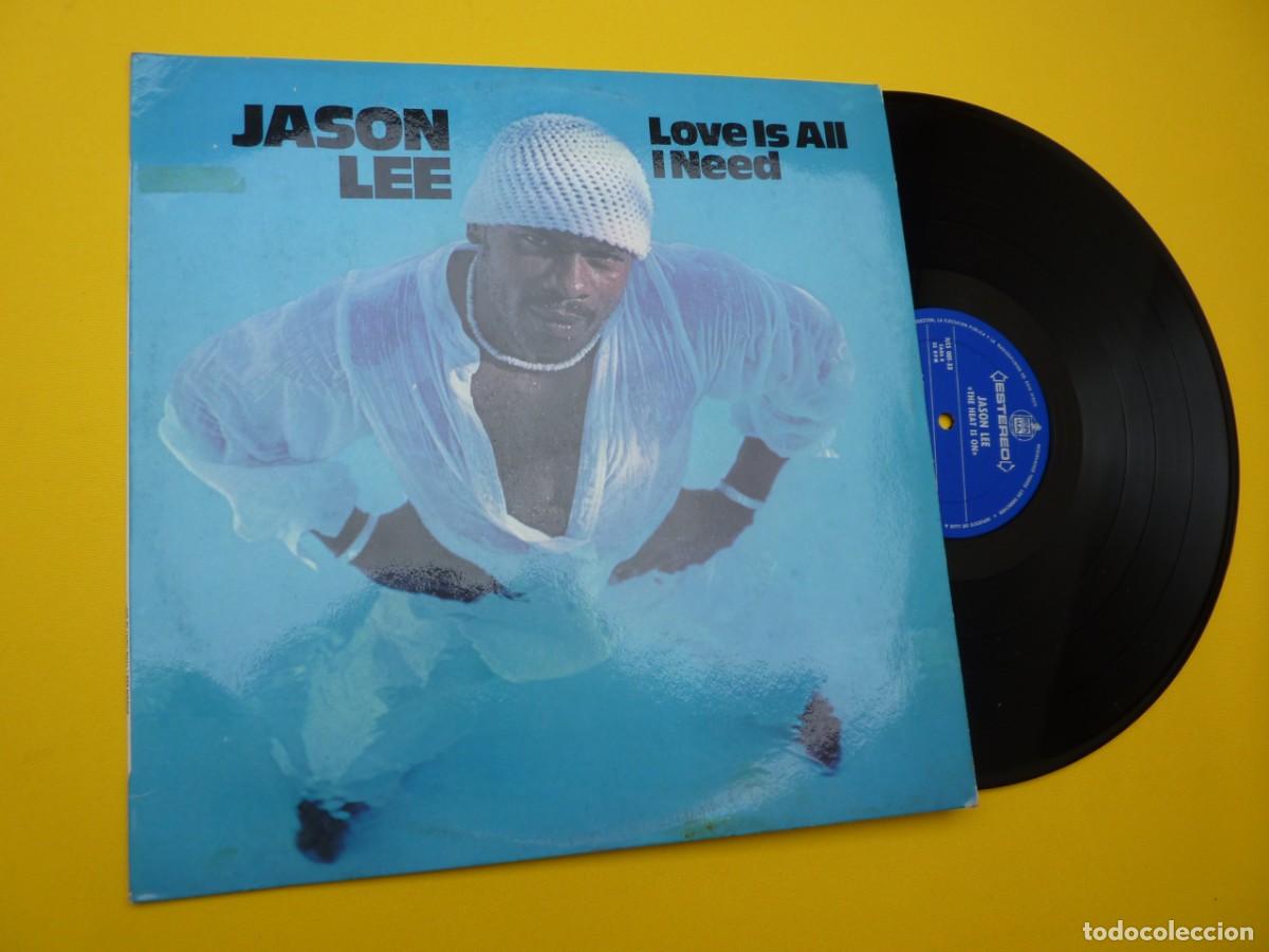 Discos de vinil: LP JASON LEE - Love Is All I Need - SPAIN Press - HXS 001-53 (EX/EX++)