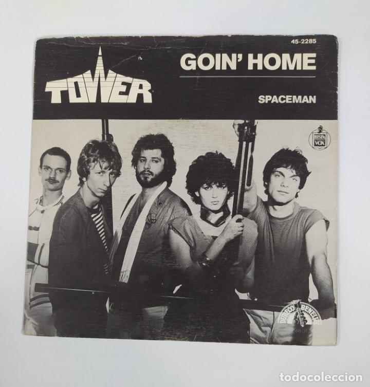 Discos de vinilo: TOWER. GOIN HOME. SPACEMAN. SINGLE. TDKDS28G - Foto 1