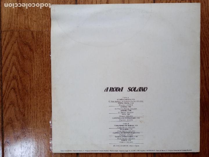 Discos de vinilo: Solano + A roda - Foto 2