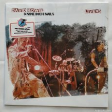 Discos de vinilo: DAVID BOWIE & NINE INCH NAILS LIVE 95 LP VINILO COLOR NUMERADO. Lote 388472554