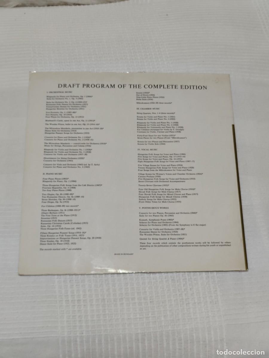 Discos de vinilo: Bart&oacute;k B&eacute;la - Suite No. 2 Op. 4 - Foto 2