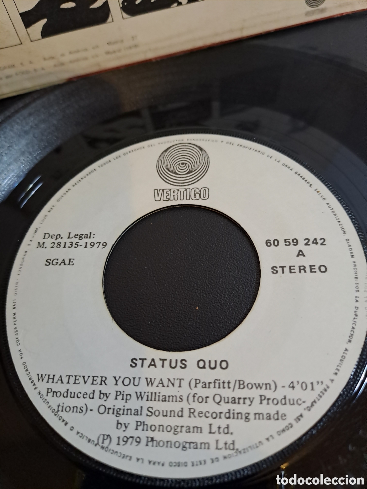 Discos de vinilo: STATUS QUO. WHATEVER YOU WANT. LGS.9 - Foto 3