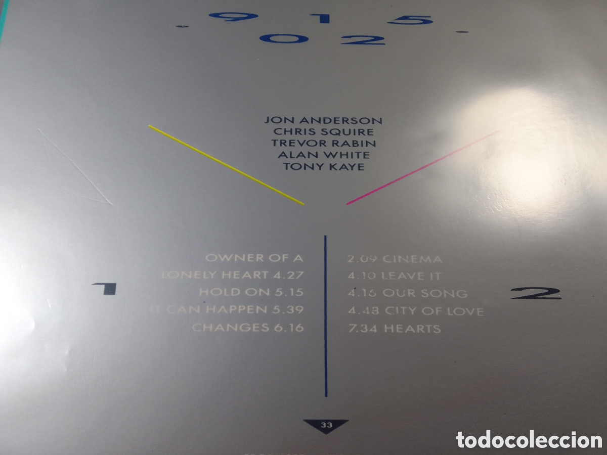 Discos de vinilo: YES 90125 - Foto 2