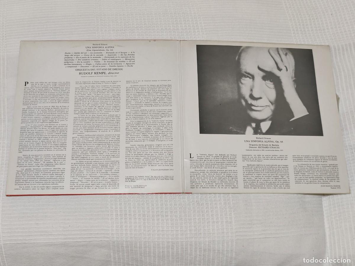 Discos de vinilo: Richard Strauss &ndash; Eine Alpensinfonie - Foto 3