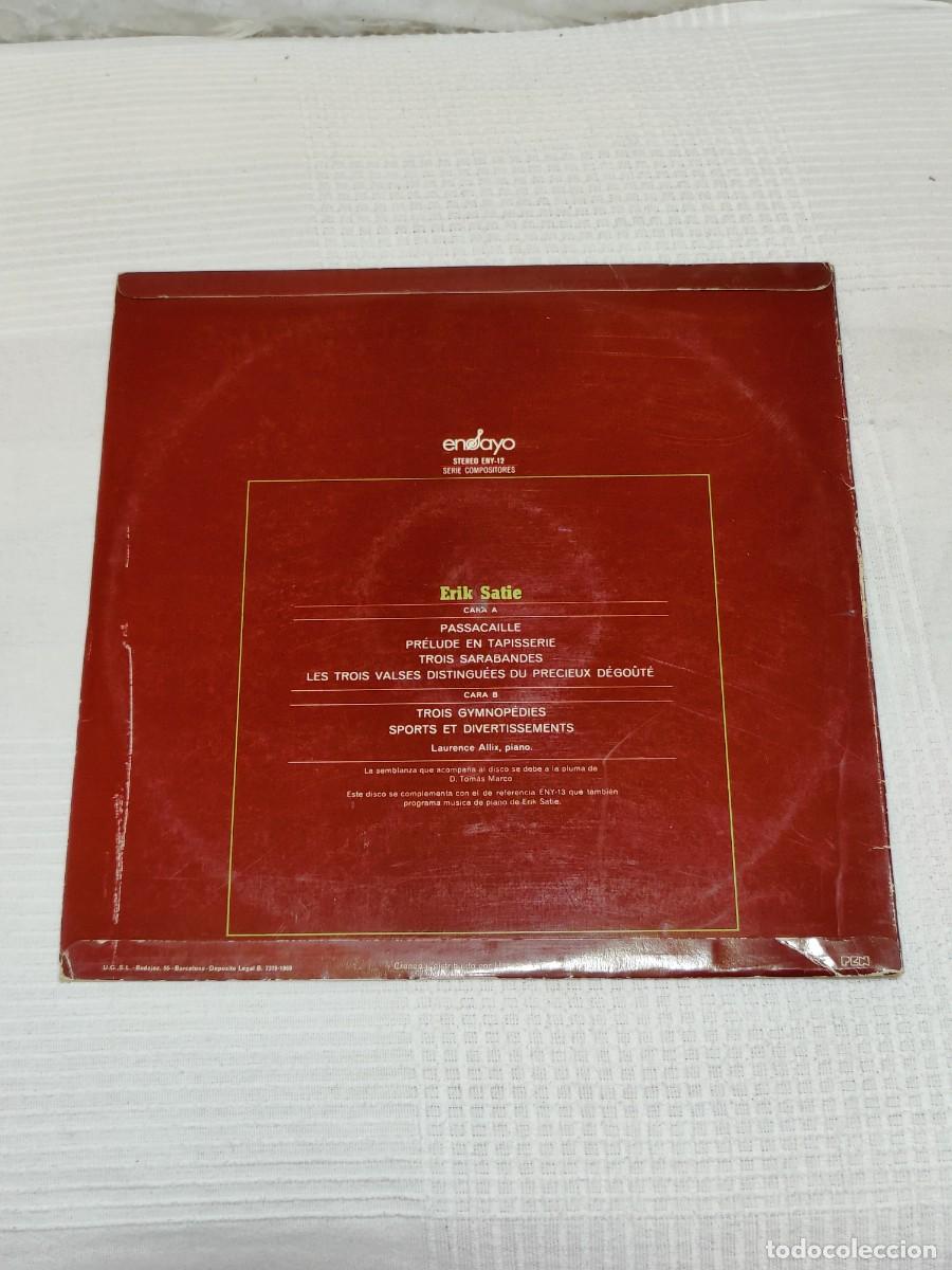 Discos de vinilo: Satie - Passacaille - Foto 2