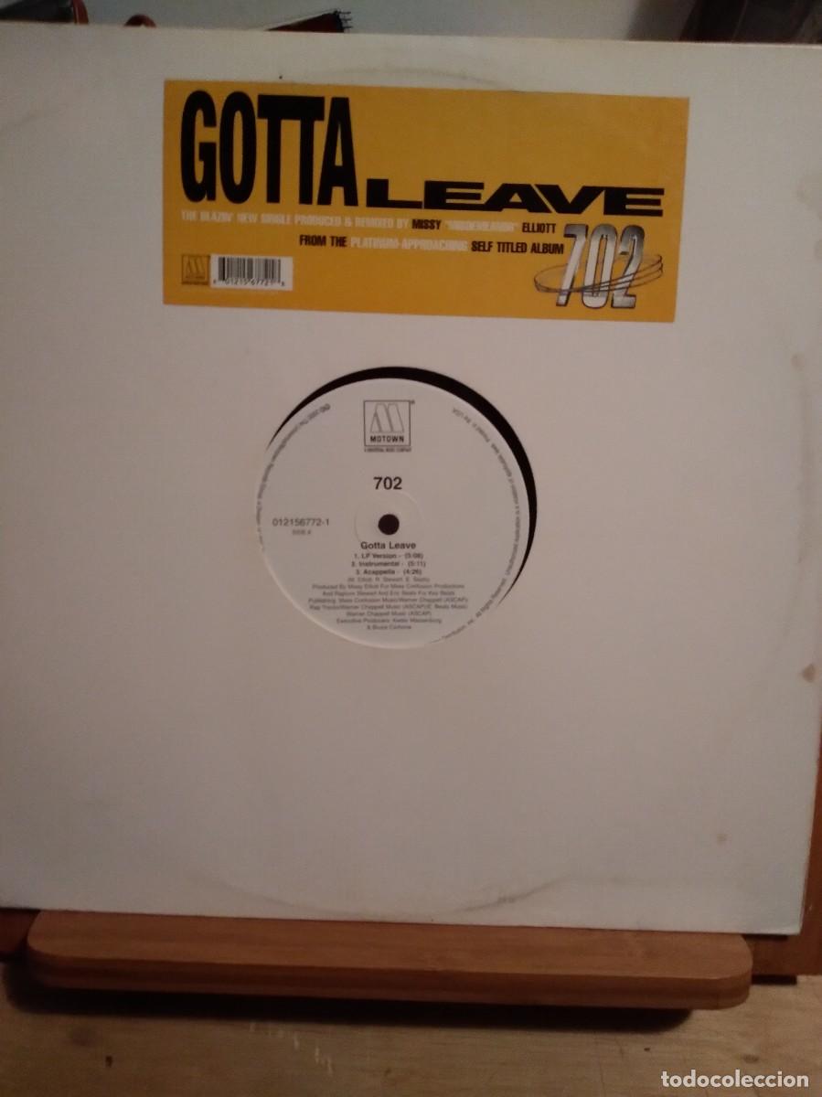 Discos de vinilo: GOTTA LEAVE-702-MAXI SINGLE 12&rdquo;- - Foto 1