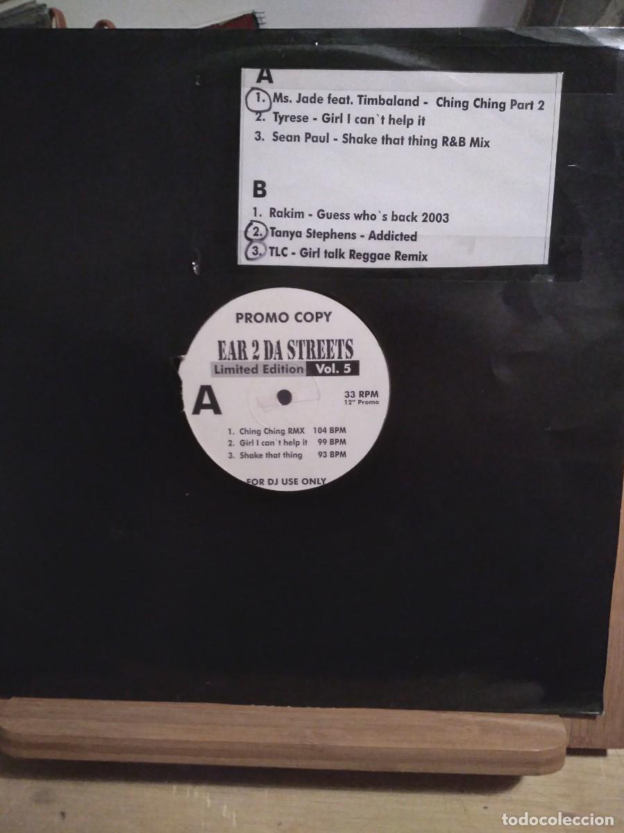 Discos de vinilo: EAR 2 DA STREETS VOL.5-LIMITED EDITION-MAXI SINGLE 12&rdquo; - Foto 1