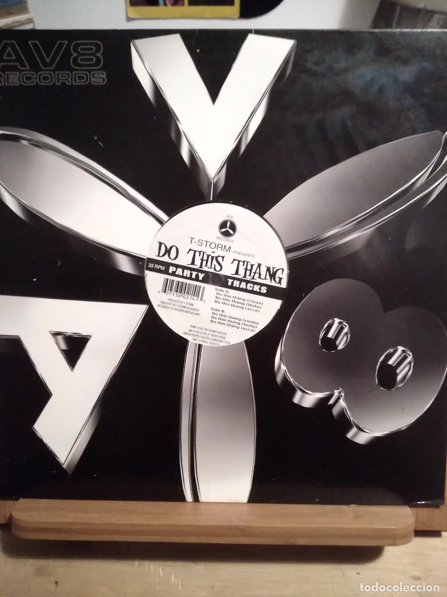 Discos de vinilo: T/STORM-DO THIS THANG-MAXI SINGLE 12&rdquo; - Foto 1