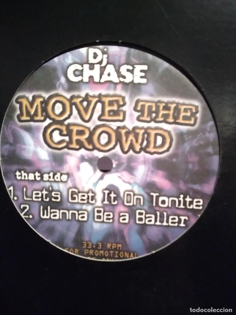 Discos de vinilo: DJ CHASE-MOVE THE CROWD-MAXI SINGLE PROMO 12&rdquo;- - Foto 2