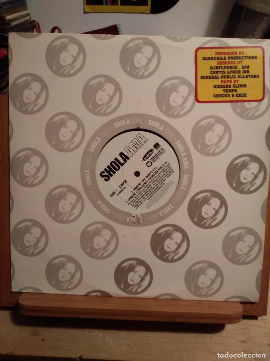 Discos de vinilo: SHOLA AMA-IMAGINE-MAXI SINGLE 12&rdquo;- - Foto 1