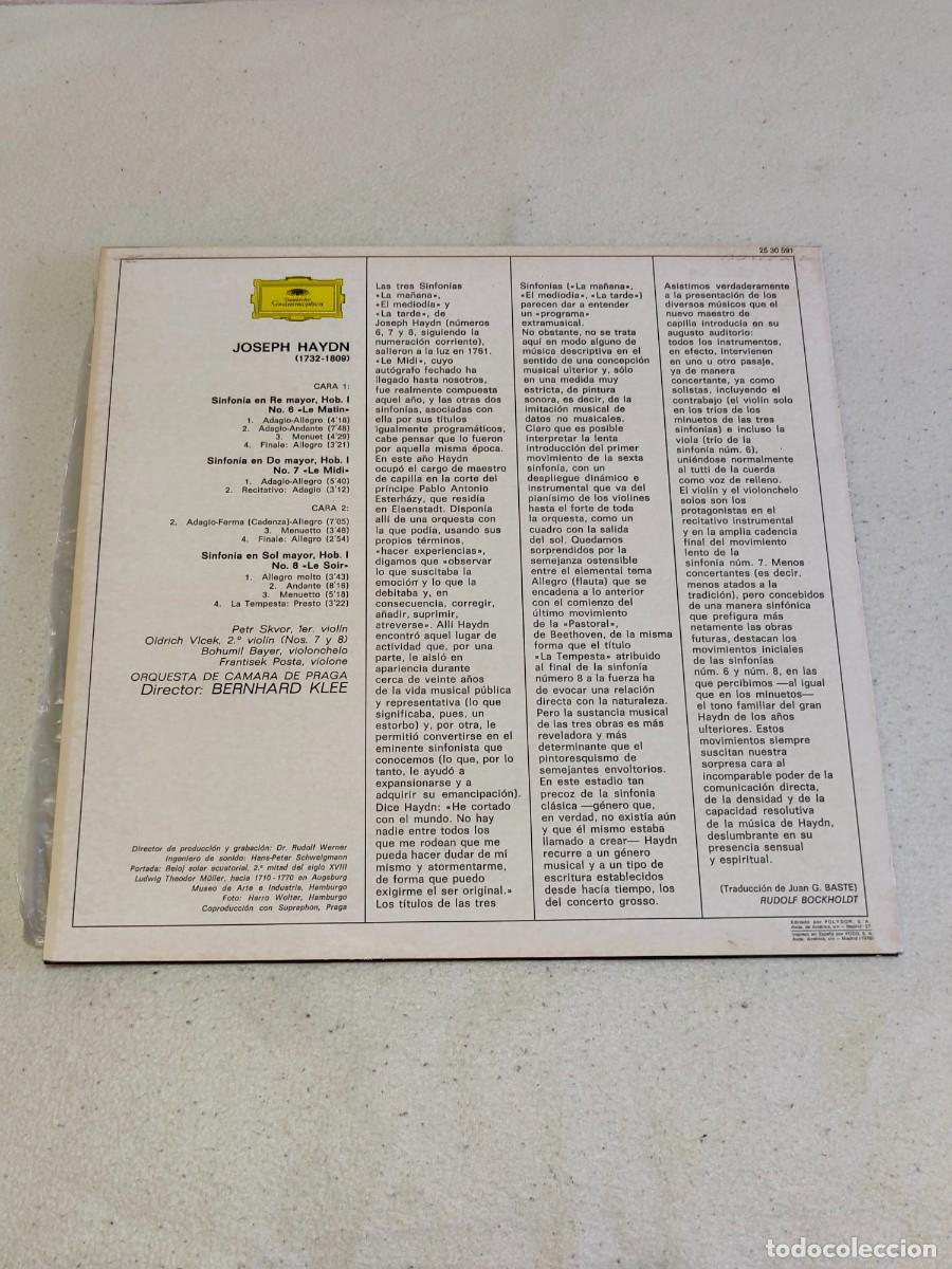 Discos de vinilo: Haydn - Symphonien - Foto 2