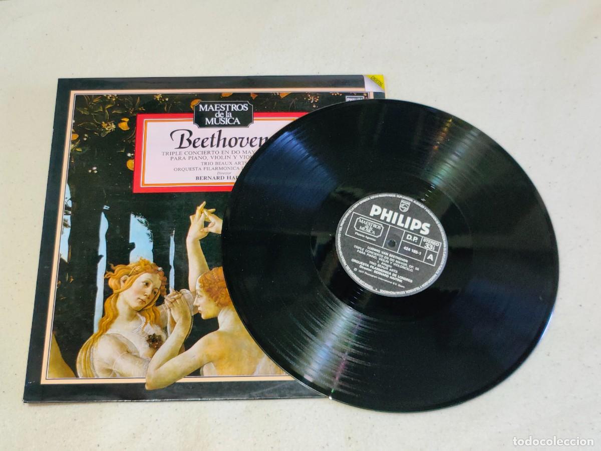Discos de vinilo: Beethoven - Triple Concierto - Foto 3