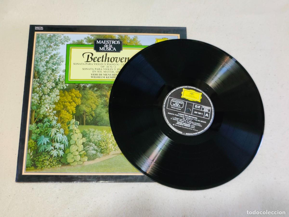 Discos de vinilo: Beethoven - Sonata N&ordm; 7 y 10 - Foto 3
