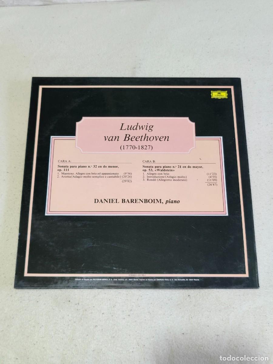Discos de vinilo: Beethoven - Sonata N&ordm; 32 y 21 - Foto 2