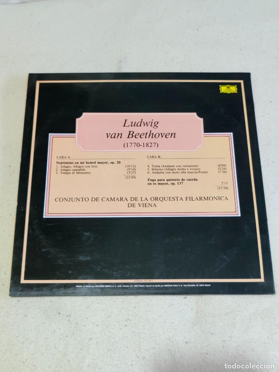 Discos de vinilo: Beethoven - Septimino Op.20 - Foto 2