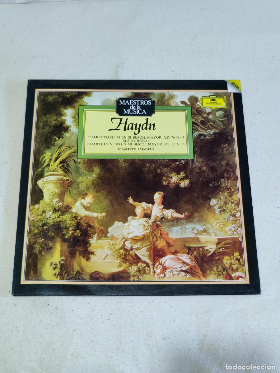 Discos de vinilo: Haydn - Cuarteto N&ordm; 78 y 80 - Foto 1