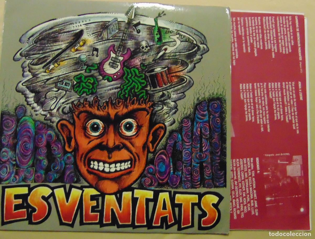 Discos de vinilo: LOdi Social &ndash; Esventats - LP Basati 1990 con insert - Foto 3