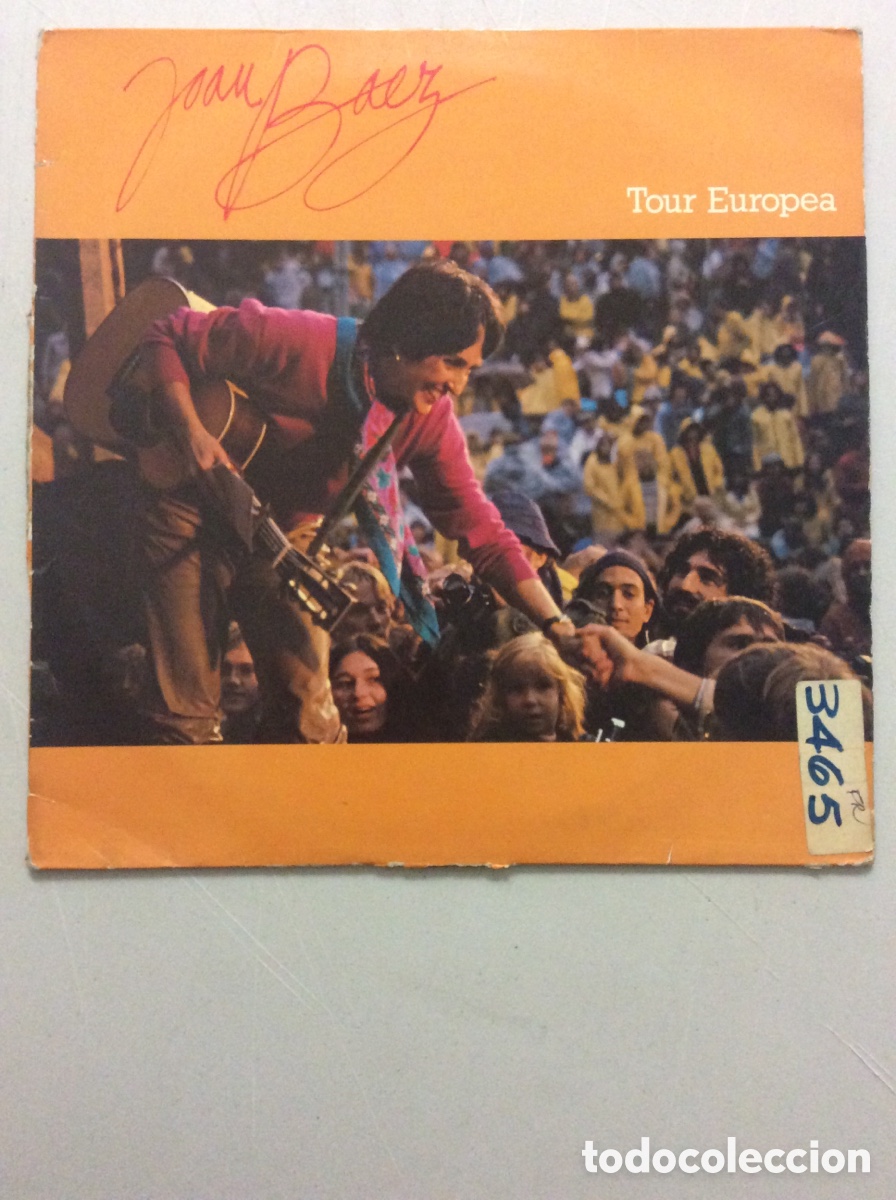 Discos de vinilo: Joan Baez. Tour Europea. - Foto 1