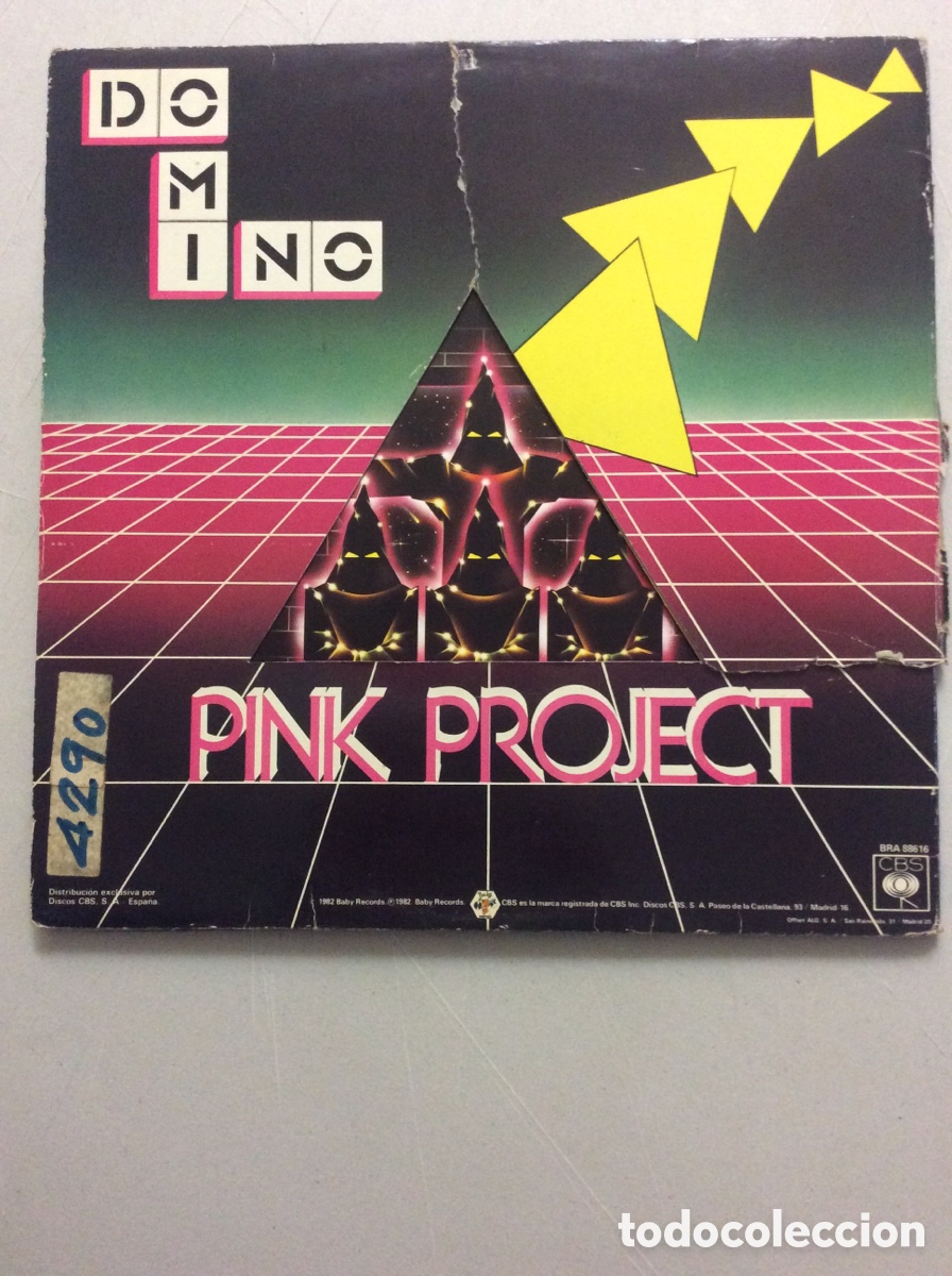 Discos de vinilo: Domino. Pink Project. Doble LP. Dos discos. - Foto 2