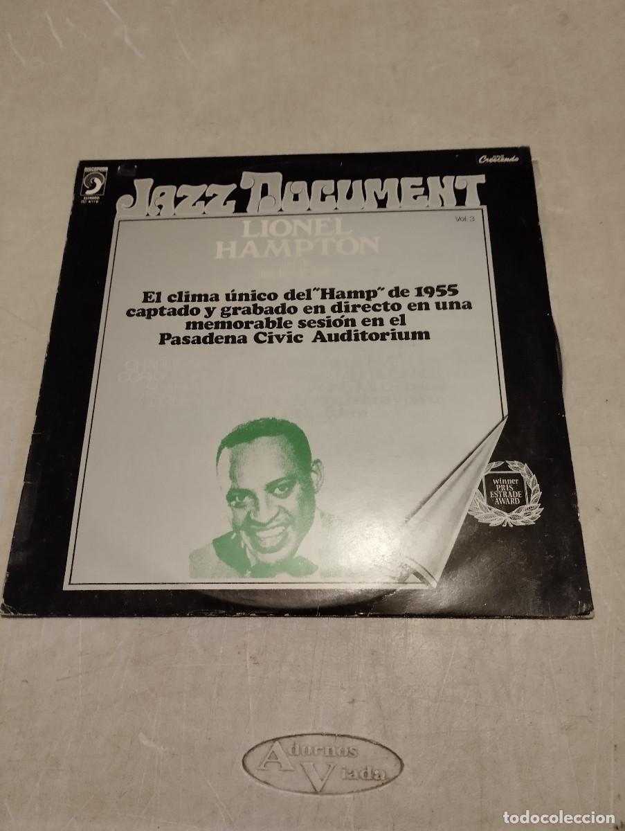Discos de vinilo: Lionel Hampton LP Serie Jazz documents VOL 3 Esp.1973 - Foto 1