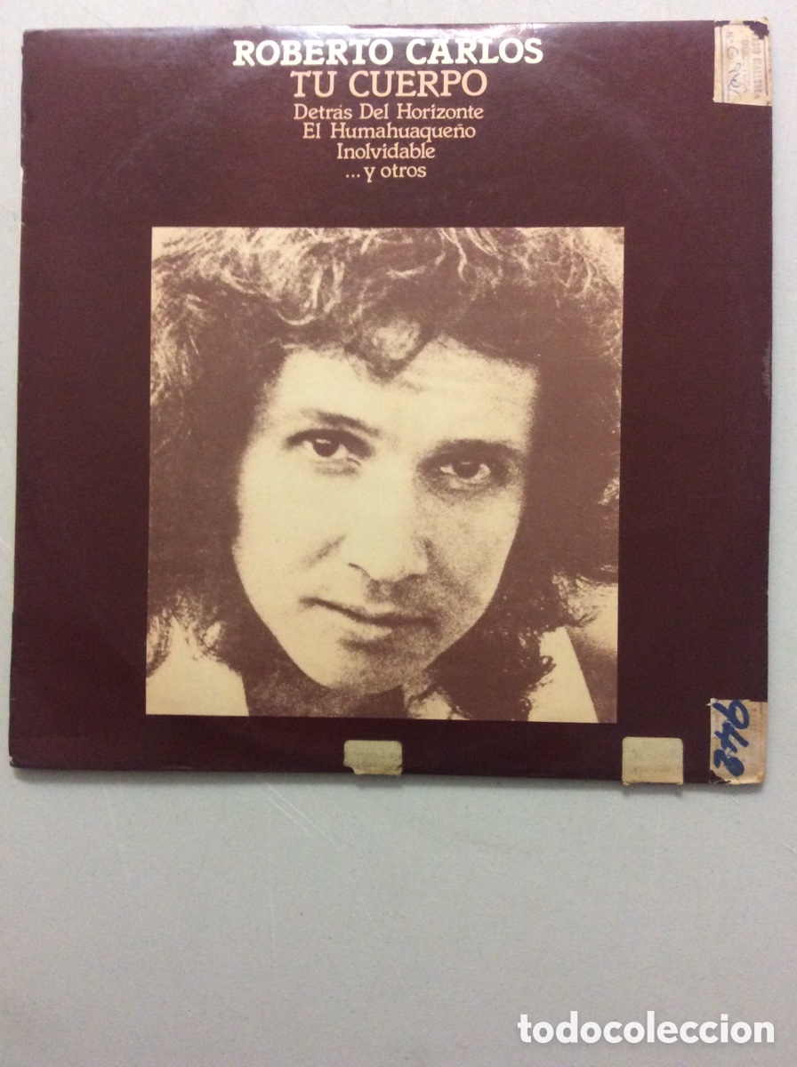 Discos de vinilo: Roberto Carlos. Tu cuerpo. Detr&aacute;s del horizonte... - Foto 1