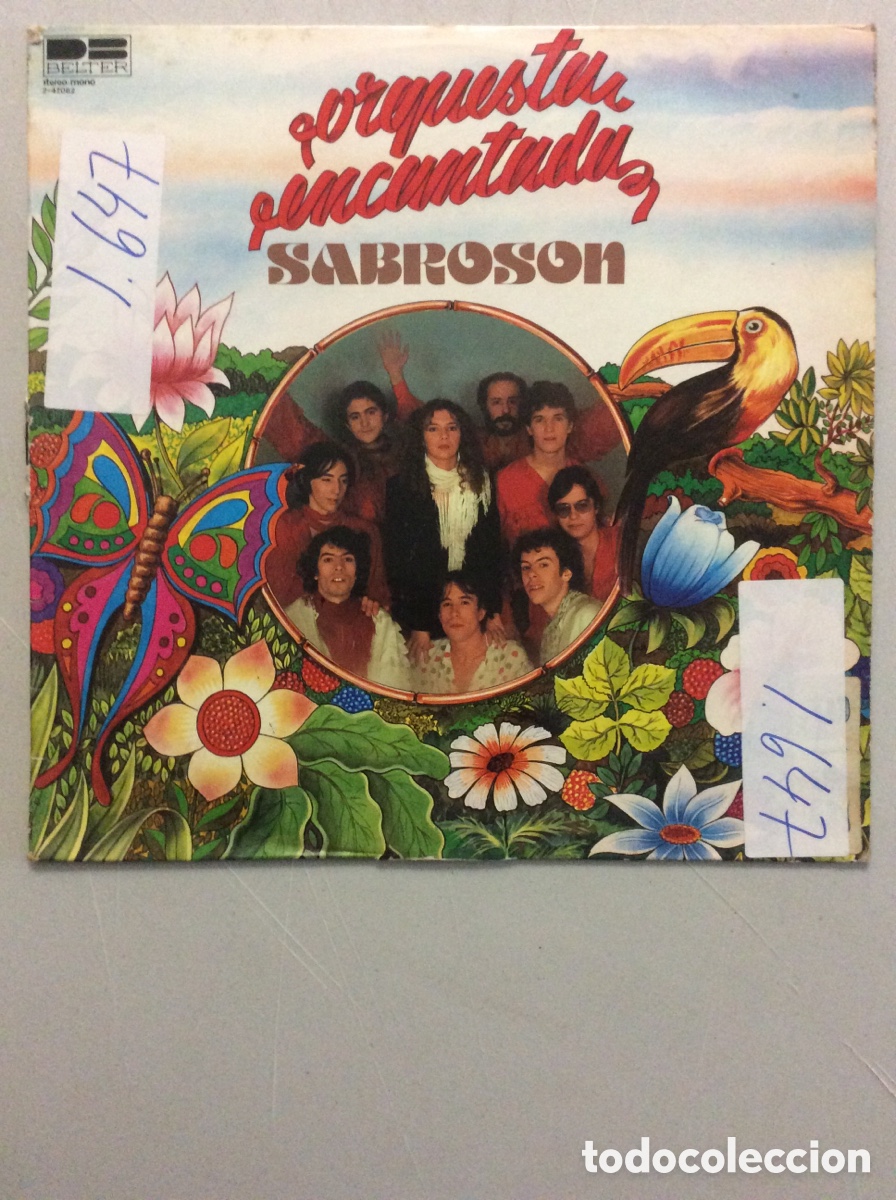 Discos de vinilo: Orquesta Encantada. Sabroson. - Foto 1