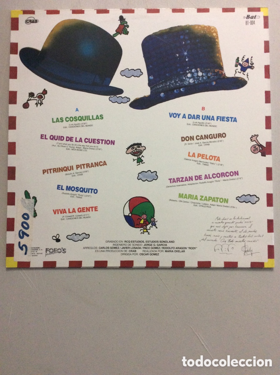 Discos de vinilo: Fofito y Rody. El quid de la cuesti&oacute;n. - Foto 2