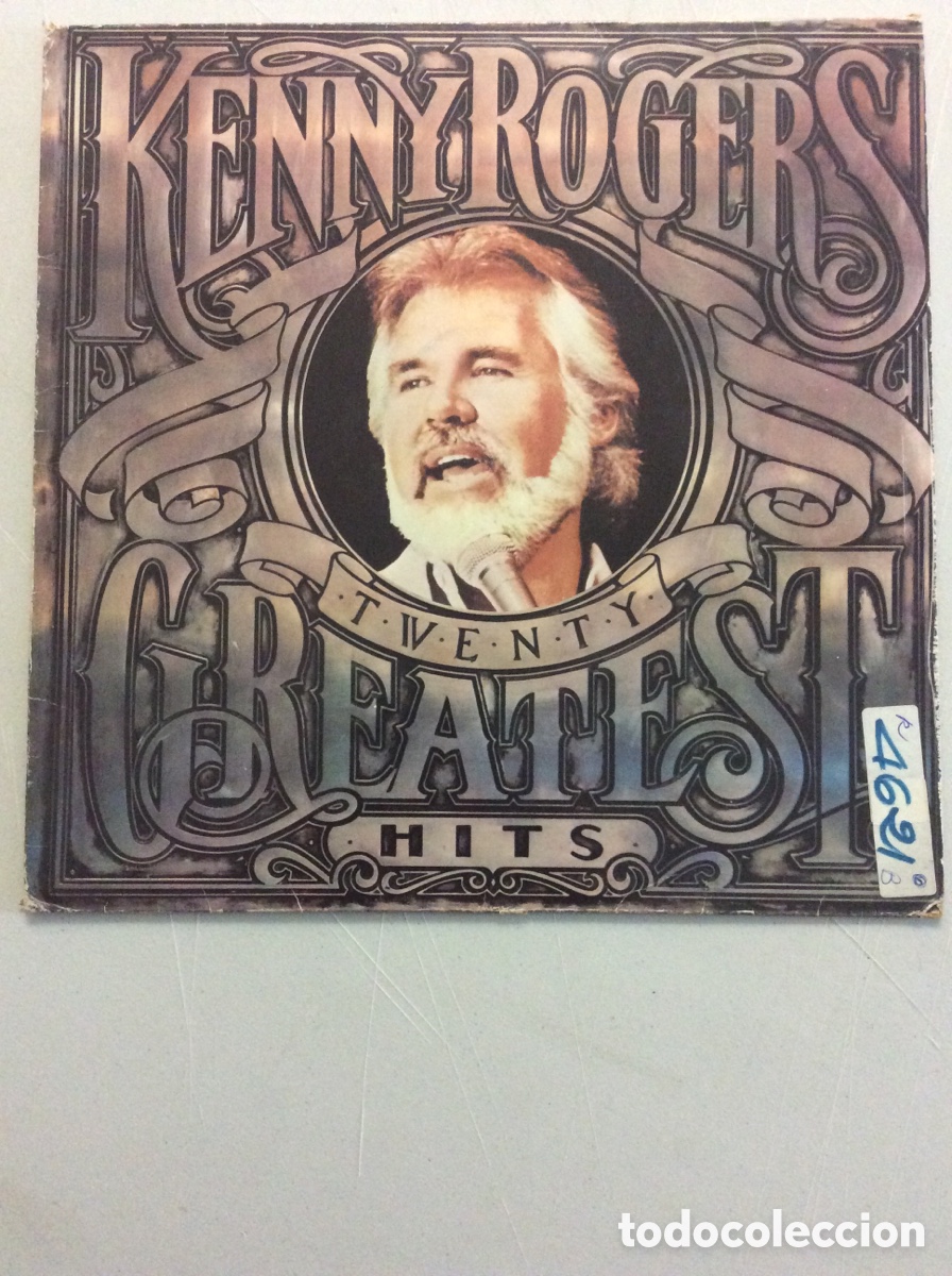 Discos de vinilo: Kenny Rogers. Twenty greatest hits. - Foto 1