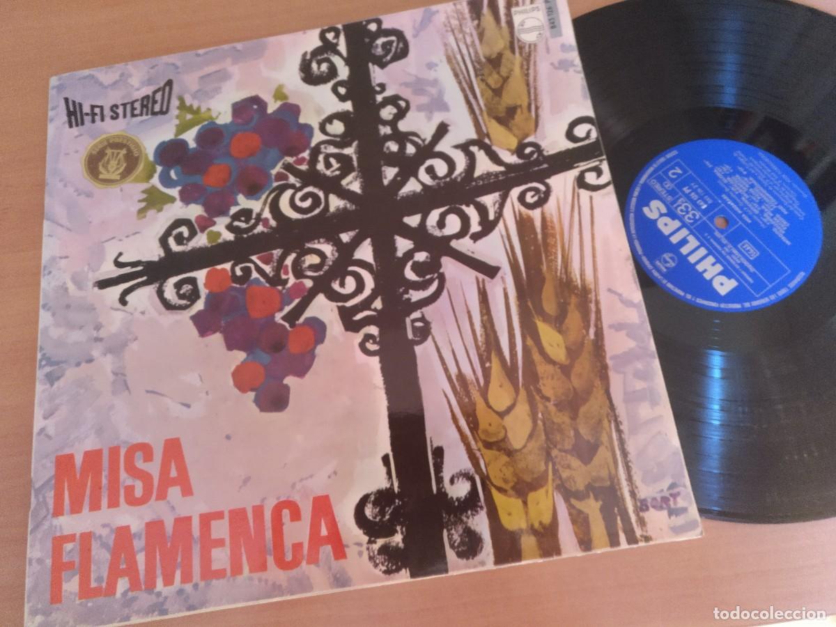Discos de vinilo: MISA FLAMENCA - MISA MOZARABE LP LIBRETO - Foto 1