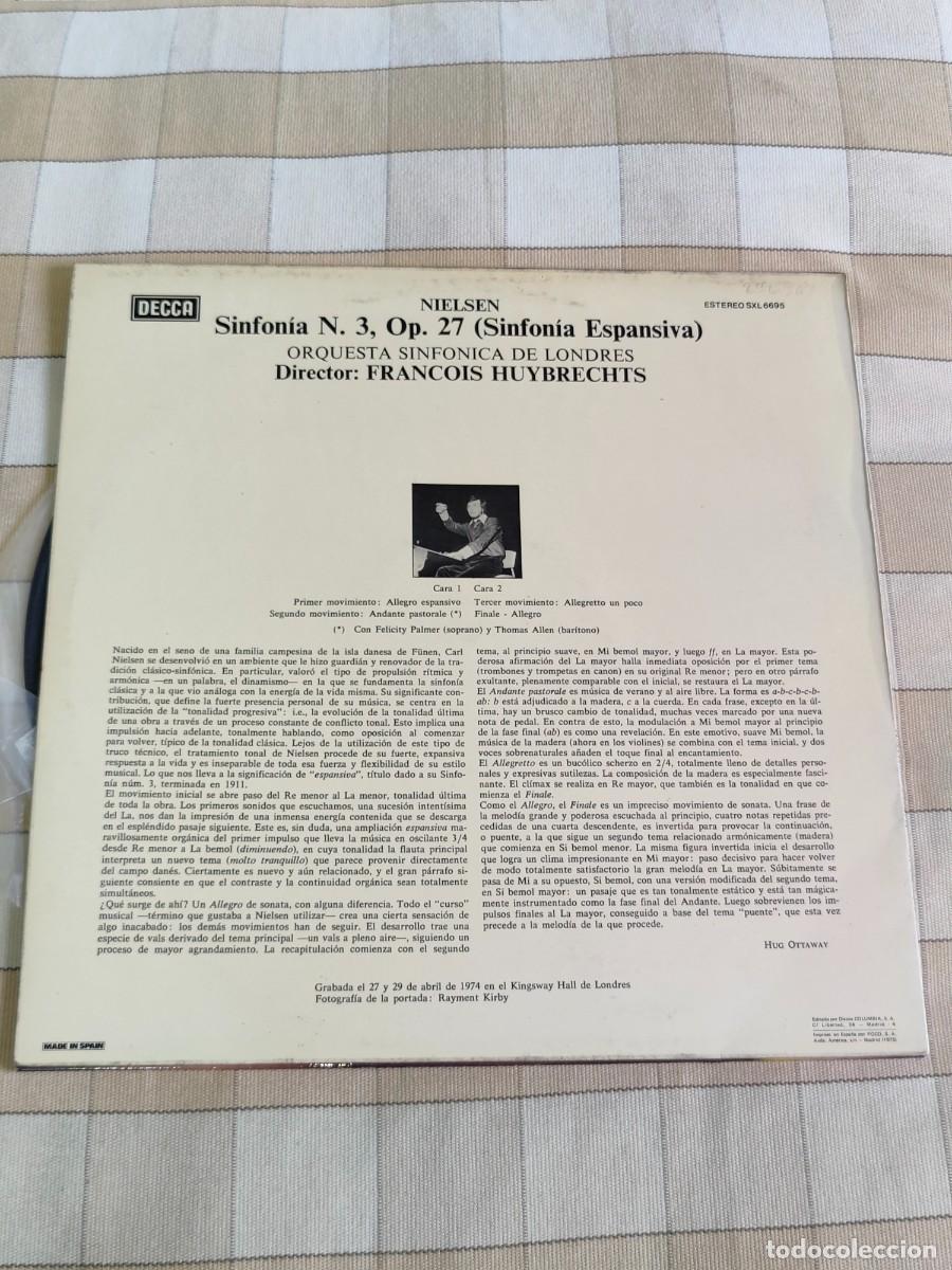 Discos de vinilo: Carl Nielsen &ndash; Symphony No.3 - Foto 2