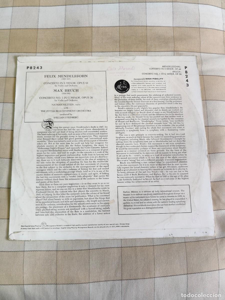 Discos de vinilo: Nathan Milstein - Concerto - Foto 2