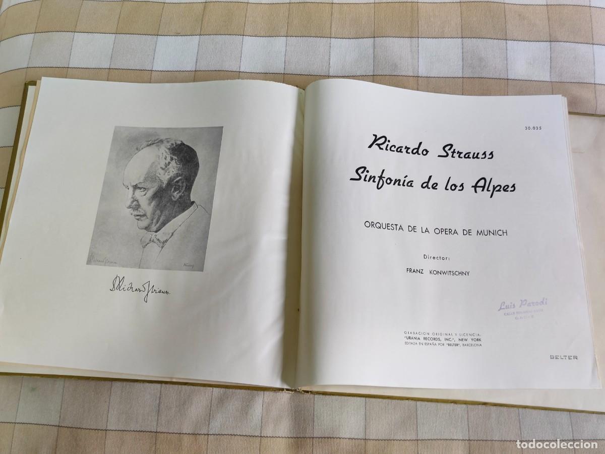 Discos de vinilo: Richard Strauss &ndash; Sinfon&iacute;a de los Alpes - Foto 2