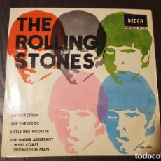 Discos de vinilo: E.P. - THE ROLLING STONES – SATISFACTION / OFF THE HOOK / LITTLE RED ROOSTER - DECCA – SDGE 81.028,. Lote 388606374