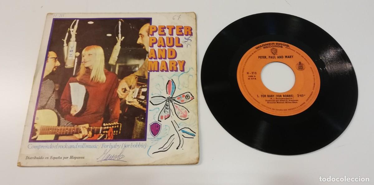Discos de vinilo: Peter, Paul & Mary - Comprendo El Rock And Roll (7&rdquo;, Single) - Foto 1