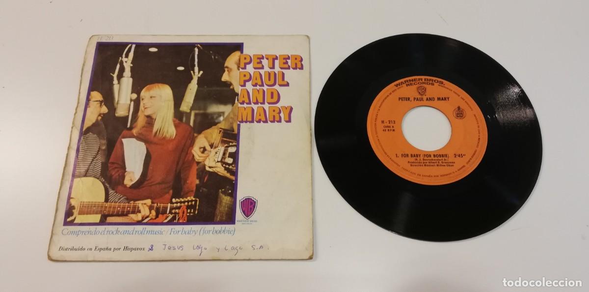 Discos de vinilo: Peter, Paul & Mary - Comprendo El Rock And Roll (7&rdquo;, Single) - Foto 2