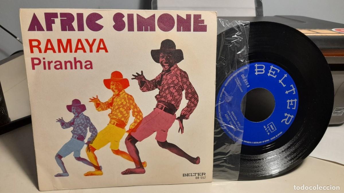 Discos de vinilo: SG AFRIC SIMONE : RAMAYA + PIRANHA - Foto 1