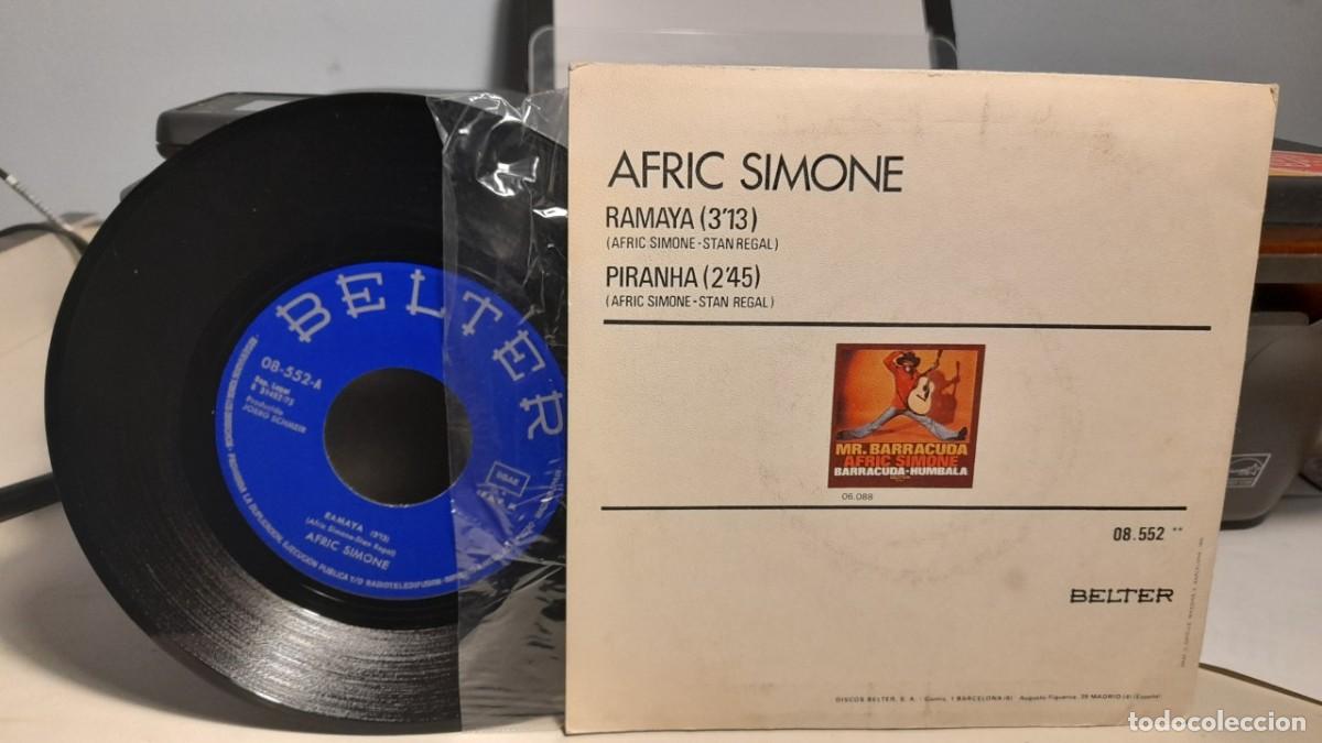 Discos de vinilo: SG AFRIC SIMONE : RAMAYA + PIRANHA - Foto 2