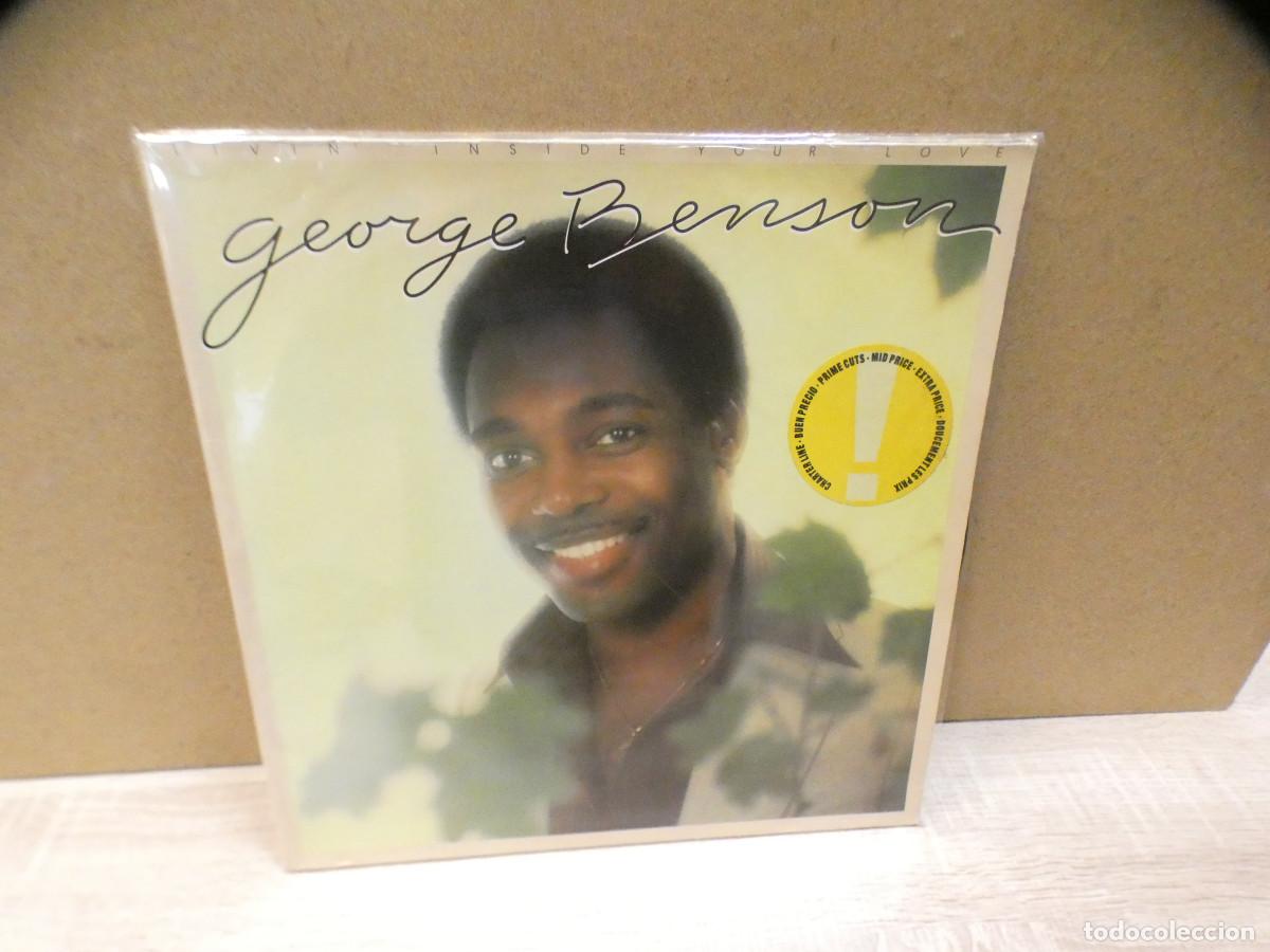 Discos de vinilo: EXPRO LP GEORGE BENSON LIVING INSIDE YOUR LOVE CORRECTISIMO - Foto 1