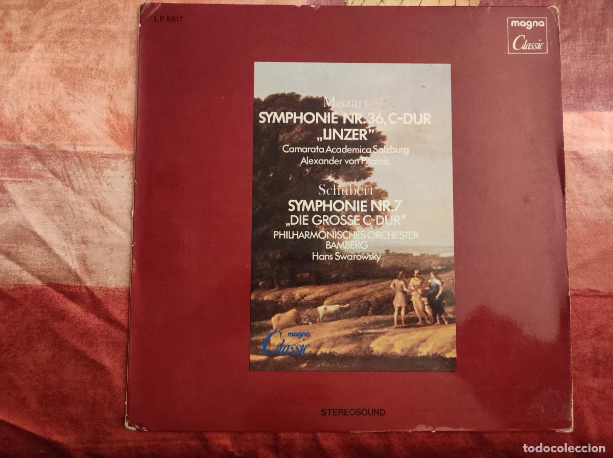Discos de vinilo: Mozart / Shubert - Alexander von Pitamic - Hans Swarowsky - Foto 1