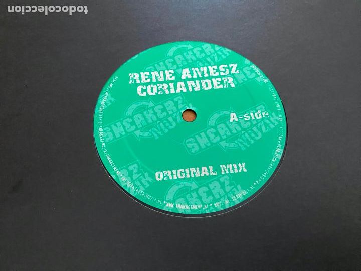 Discos de vinilo: RENE AMESZ (CORIANDER) MAXI SINGLE (G-9) - Foto 2