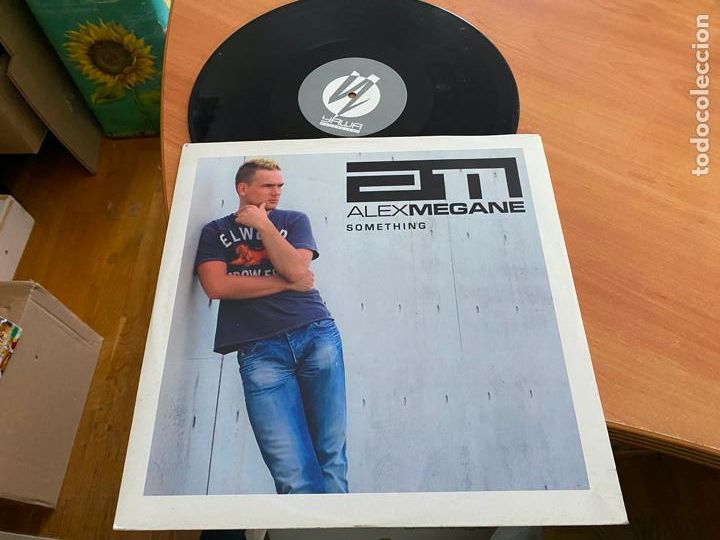 Discos de vinilo: ALEX MEGANE (SOMETHING) MAXI SINGLE 3 TRACK (B-58) - Foto 1
