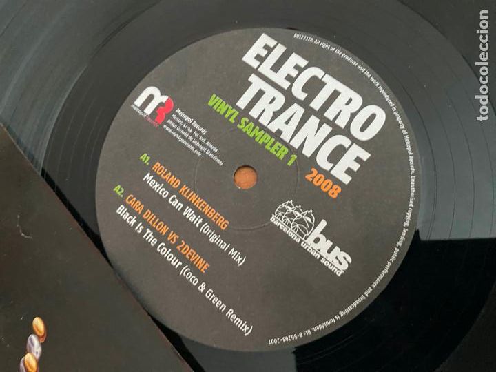 Discos de vinilo: ELECTRO DANCE 2008 VINYL SAMPLER 1) MAXI SINGLE 4 TRACK (G-9) - Foto 2