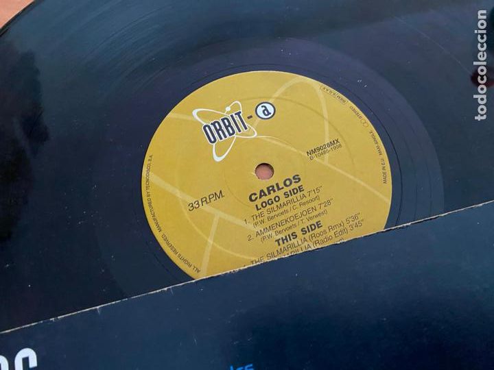 Discos de vinilo: CARLOS (THE SILMARILLA) MAXI SINGLE (G-9) - Foto 2