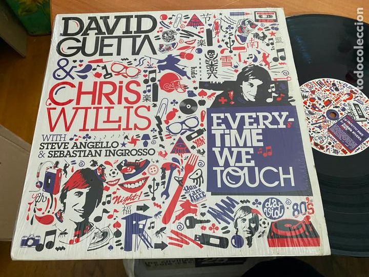 Discos de vinilo: DAVID GUETTA CHRIS WILLIS (EVERYTIME WE TOUCH) MAXI SINGLE (G-9) - Foto 1