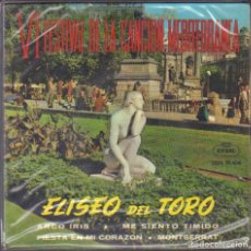 Discos de vinilo: VL FESTIVAL DE LA CANCION MEDITERRANEA - ELISEO DEL TORO / EP ODEON 1964 RF-6409. Lote 388686839