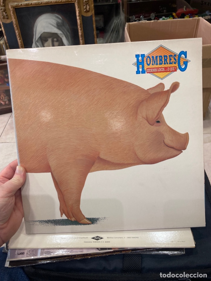 Discos de vinilo: Disco hombres G - Foto 1