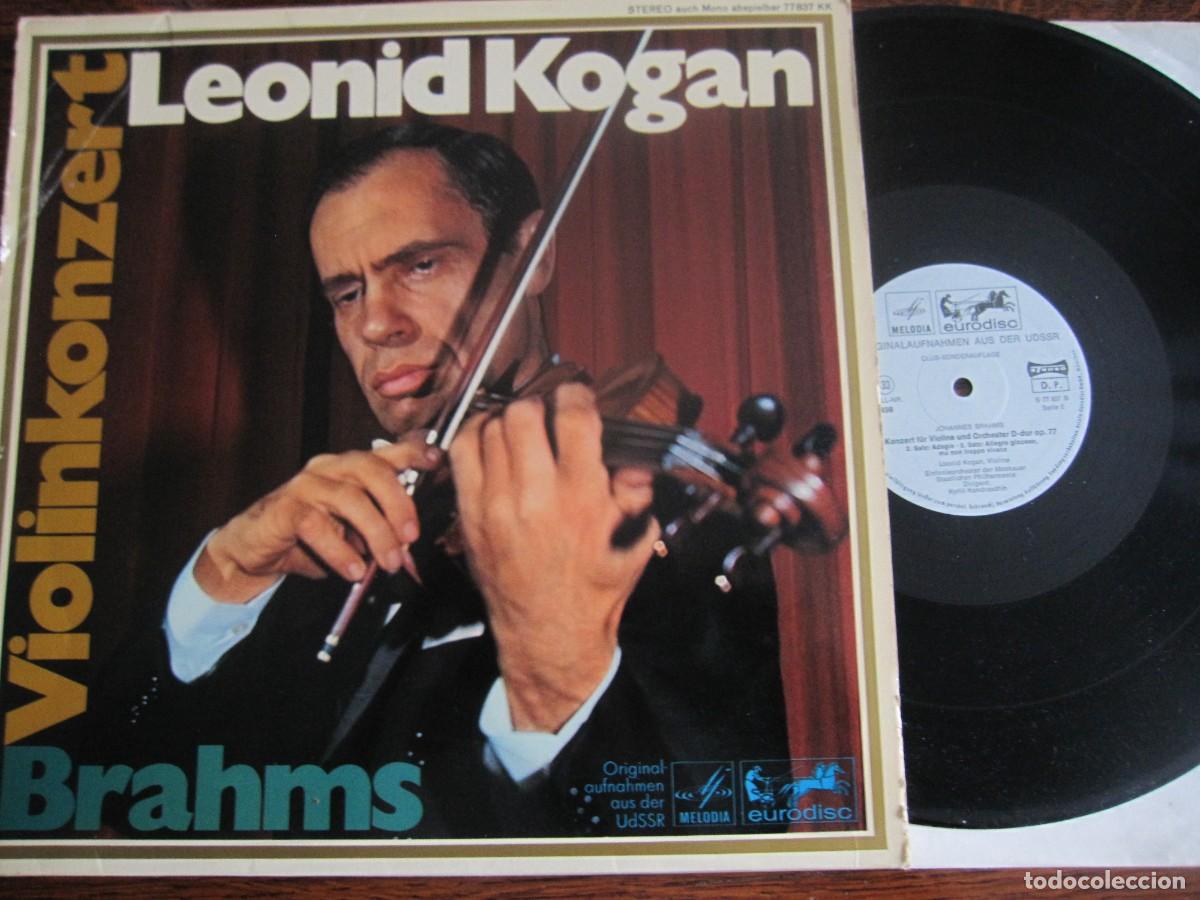 Discos de vinilo: LEONID KOGAN BRAHMS Violinkoncert. Eurodisc. - Foto 1