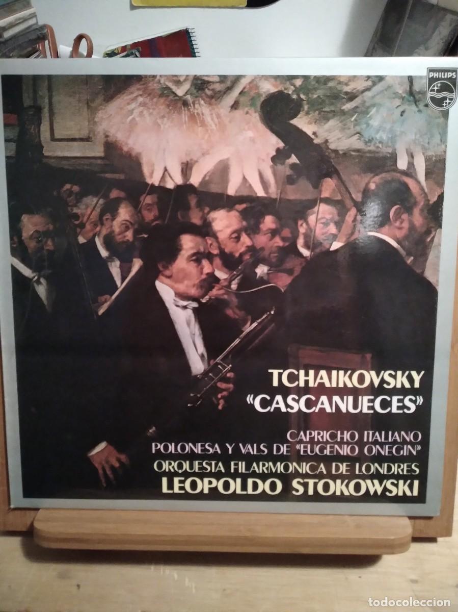 Discos de vinilo: TCHAIKOVSKY-CASCANUCES-LEOPOLDO STOKOWSKI - Foto 1