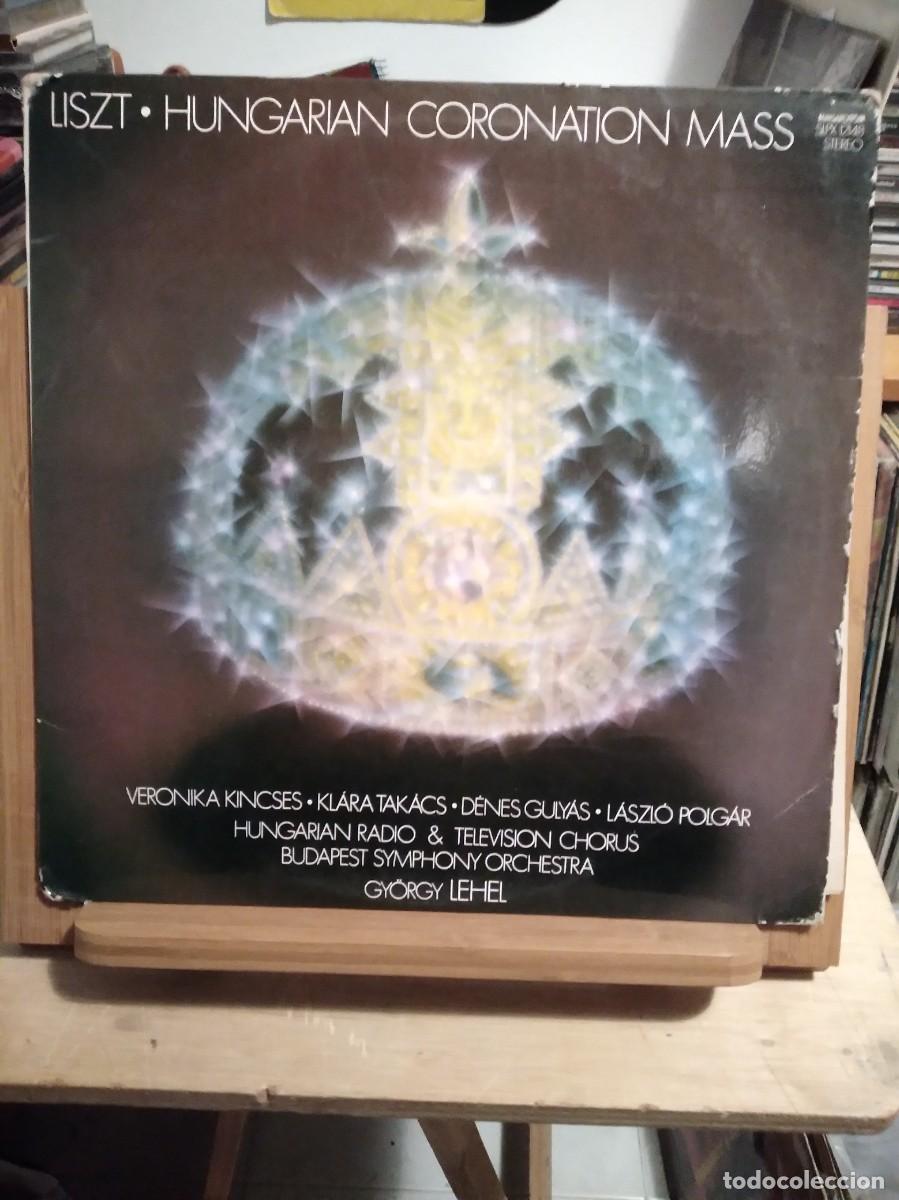 Discos de vinilo: LISZT HUNGARIAN CORONATION MASS-LP VINILO-