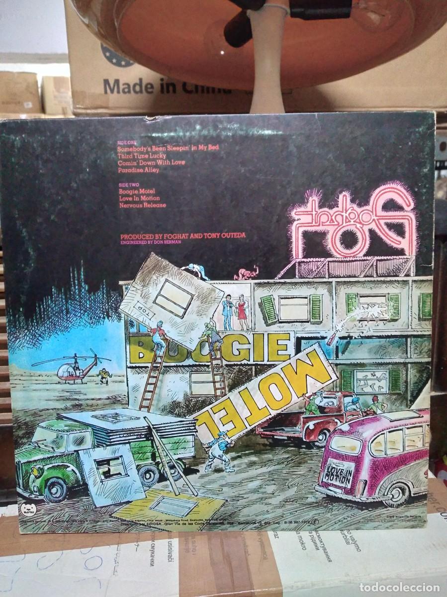 Discos de vinilo: FOGHAT-BOOGIE MOTEL- - Foto 2